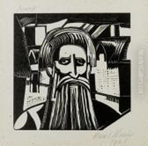 Cotswold Characters - Thesiger Crowne, The Mason by Paul Nash