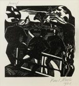 Cotswold Characters - Rufus Clay, The Foreigner by Paul Nash