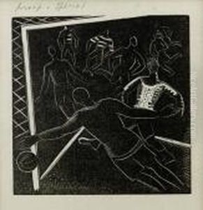Cotswold Characters - Pony, The Footballer by Paul Nash