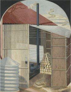 The Two Serpents (snakes In The Woodpile) by Paul Nash
