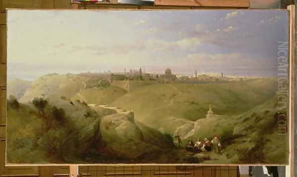 Jerusalem, 1842 - view 1