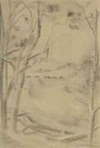 At Litlington by Paul Nash
