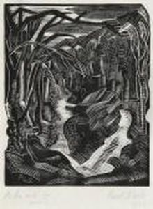 Paths Into The Wood by Paul Nash