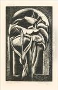 Design Of Flowers (postan W.75) by Paul Nash