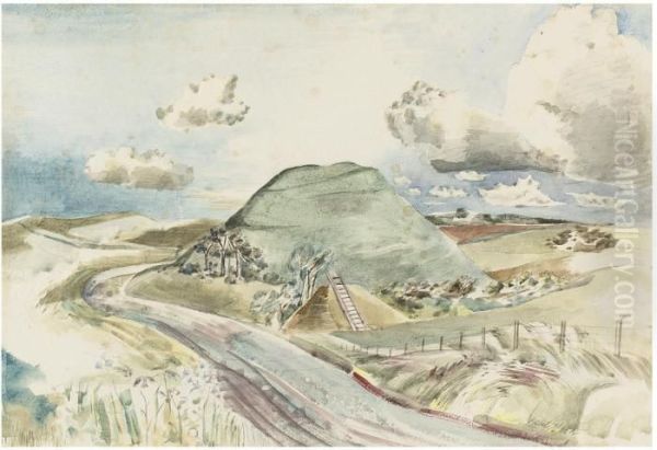 Silbury Hill - view 1