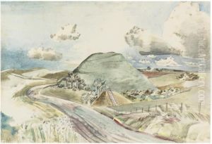 Silbury Hill by Paul Nash