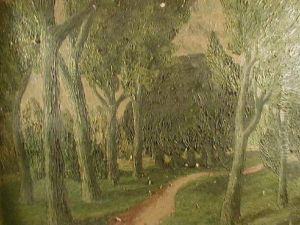 Landscape With Trees by Paul Nash