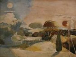 Landscape Of The Vernal Equinox by Paul Nash
