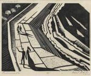 Promenade (postan W9) by Paul Nash