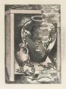 Buried Urne, From Urne Buriall And The Garden Of Cyrus by Paul Nash