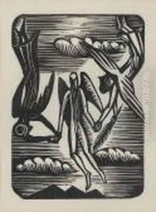 Angels (postan 81) by Paul Nash