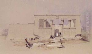 Temple at Wady Dabod, Nubia 1849