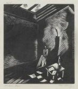 Poor Northern Muse (postan W29) by Paul Nash