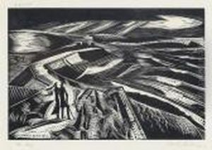 The Bay (postan W27) by Paul Nash