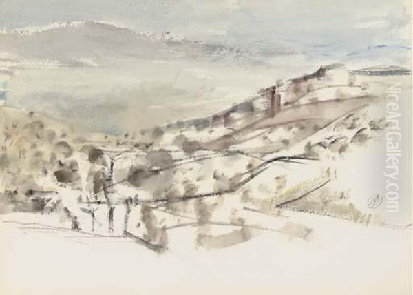 Landscape Emerging, Study No. 3 - view 1