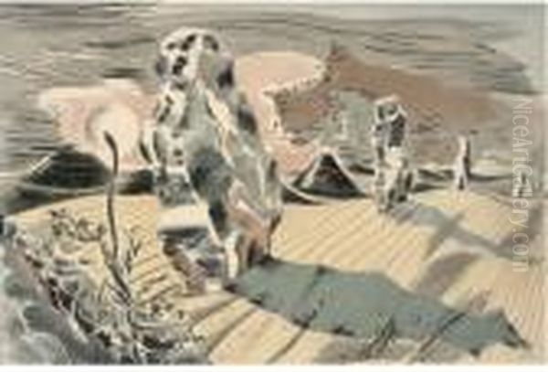Landscape Of The Megaliths [avebury] (postan L18) - view 1