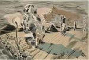 Landscape Of The Megaliths by Paul Nash