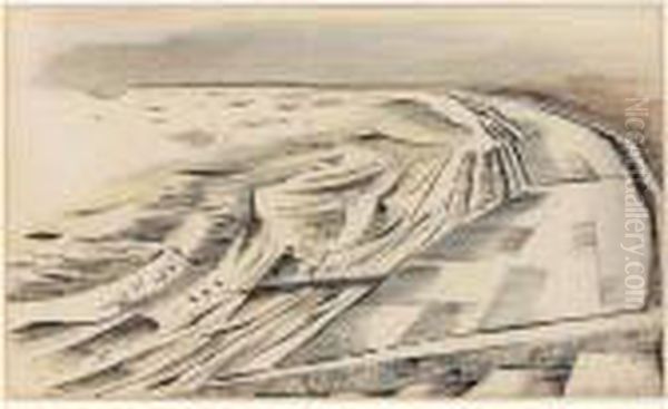 Coast Scene Dymchurch - view 1
