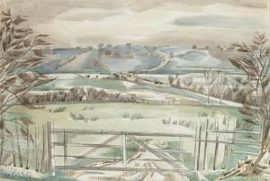 Isle Of Oxney by Paul Nash