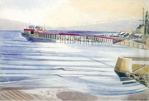 Swanage, Low Tide by Paul Nash