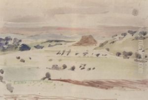 Landscape Near Rye by Paul Nash