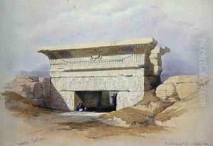 North Gate at Dendarah, from Egypt and Nubia, Vol.1