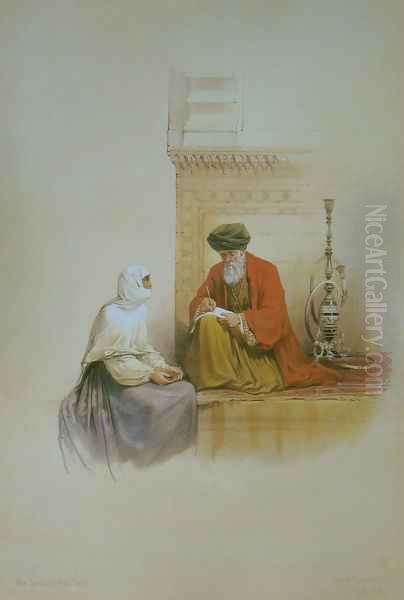 The letter-writer, Cairo - view 1