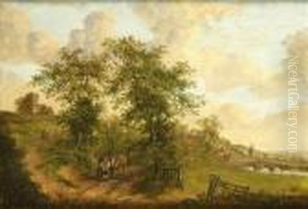 Landscape With Carter And Horses - view 1