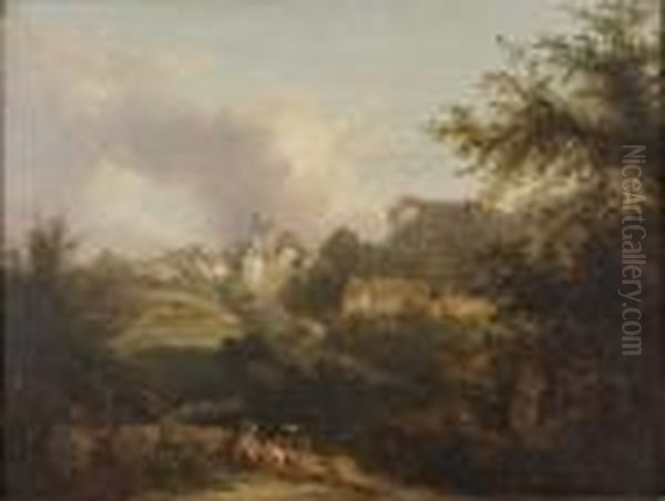 Children In Landscape - view 1