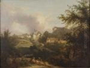 Children In Landscape by Patrick, Peter Nasmyth