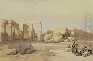Fragments of the Great Colossus, at the Memnonium, Thebes, 1937 BC Fragments of the Great Colossus, at the Memnonium, Thebes, 1937 BC