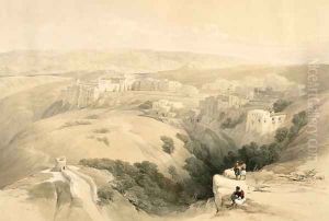 Bethlehem, April 6th 1839, plate 85 from Volume II of The Holy Land, engraved by Louis Haghe 1806-85 pub. 1843 by David Roberts