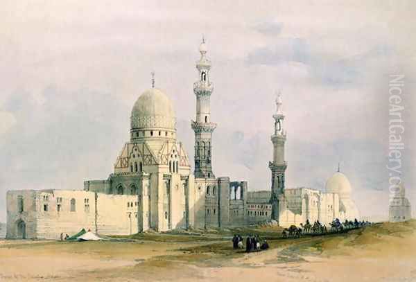 Tomb of Sultan Qansuh Abu Said, 1499, in the Eastern Cemetery or Tombs of the Caliphs, Cairo, from Egypt and Nubia, Vol.3 - view 1