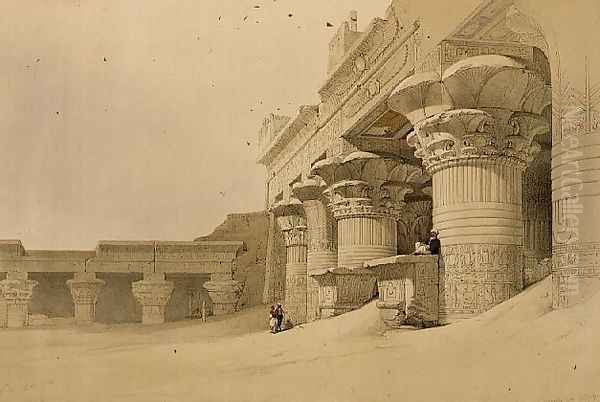 Temple of Horus, Edfu, from Egypt and Nubia, Vol.2 - view 1