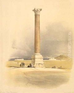 Pompeys Pillar, Alexandria, from Egypt and Nubia, Vol.1 Pompeys Pillar, Alexandria, from Egypt and Nubia, Vol.1