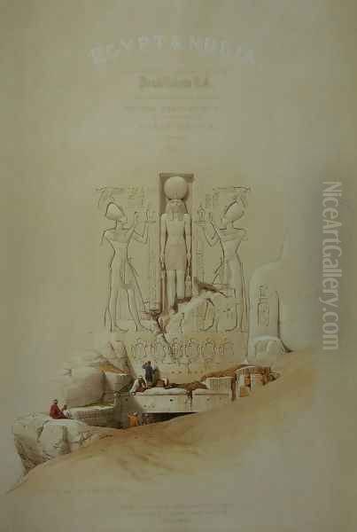 Egypt and Nubia, frontpage of Vol. 1 - view 1