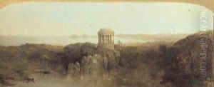 View showing entrance to the Firth of Forth by David Roberts