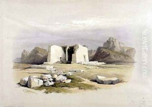 Temple at Taffah in Nubia, from Egypt and Nubia, Vol.1 by David Roberts