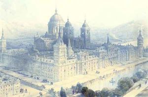 The Palace of the Escorial, near Madrid, Spain