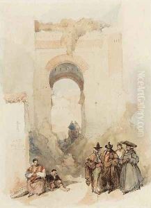 The Entrance of the Albaycin, Granada