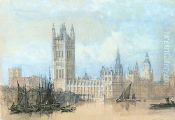 The Houses of Parliament, Westminster - view 1