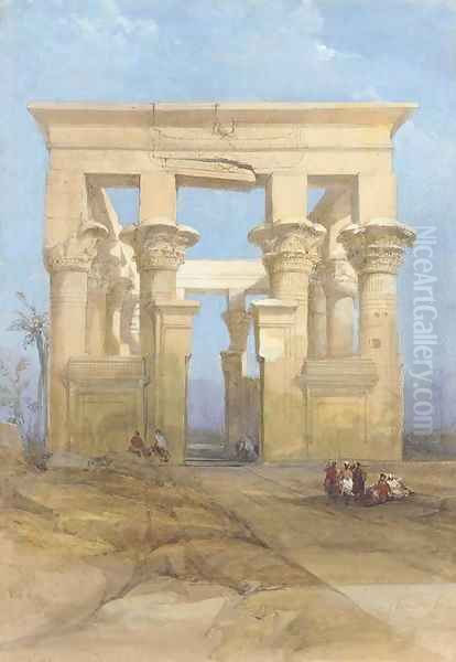 The Hypaethral temple, Philae, Egypt - view 1