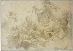 The Toilet Of Venus by Charles Joseph Natoire