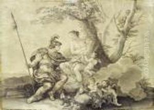 Mars Et Venus by Charles Joseph Natoire