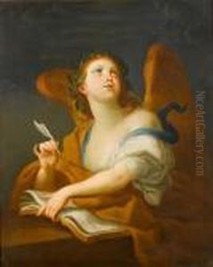 An Allegory Of Poetry by Charles Joseph Natoire