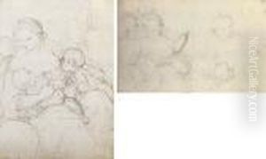 La Charite; Et Deux Etudes D'une Femme Avec Un Enfant