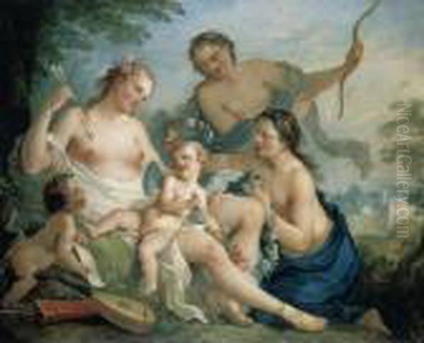Venus And Cupid - view 1