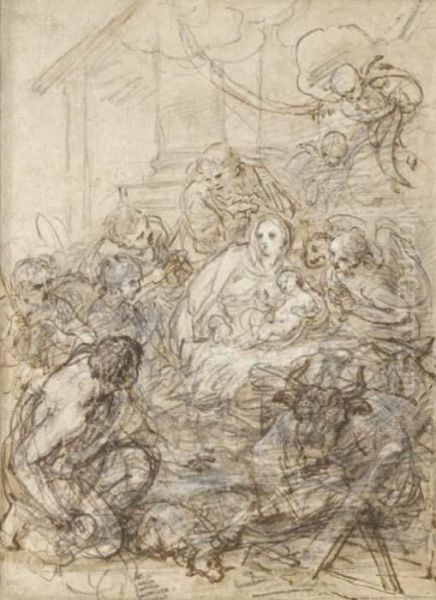 The Adoration Of The Shepherds - view 1