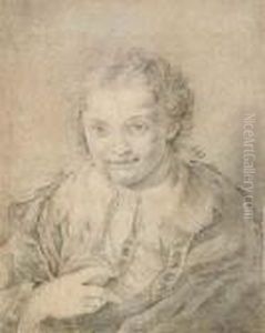 Portrait Of A Young Gentleman by Charles Joseph Natoire