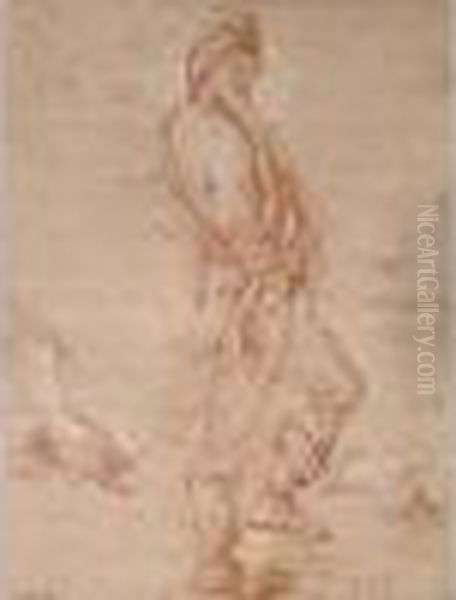 Oriental Coiffe D'un Turban, Etude De Mains - view 1